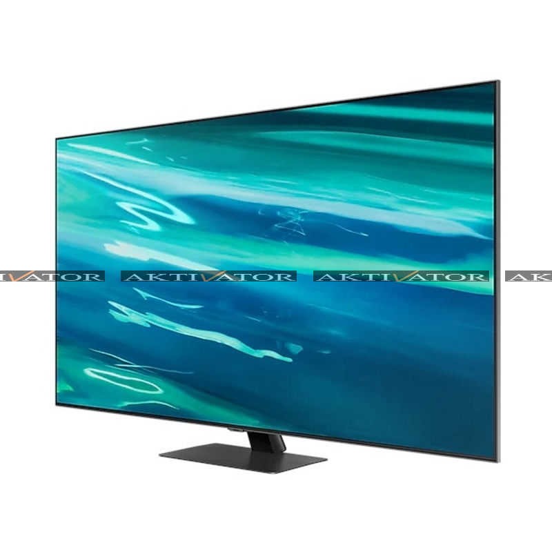 Телевизор SAMSUNG 55Q80AA (Темно-серебристый)
