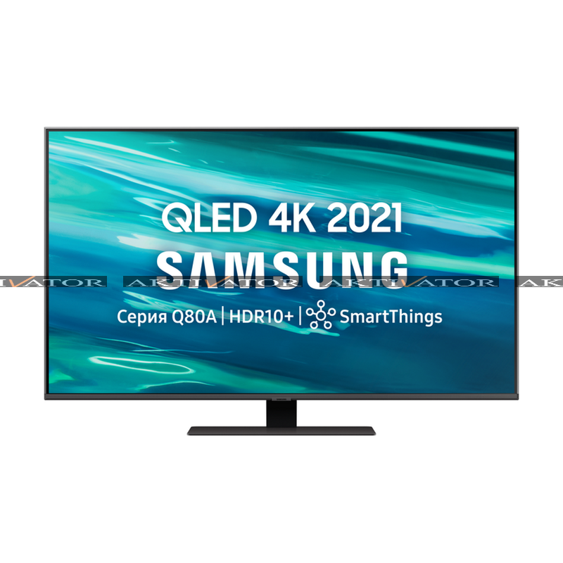 Телевизор SAMSUNG 50Q80AA (темно-серебристый)