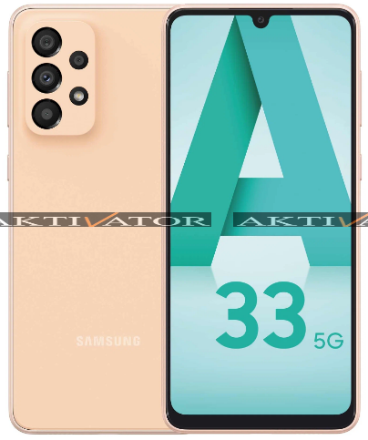 Смартфон Samsung Galaxy A33 5G 8/128Gb (Peach)