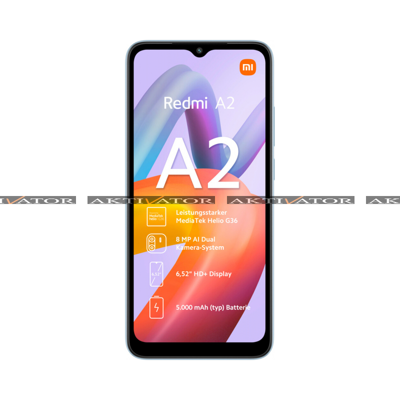 Смартфон Xiaomi Redmi A2 Plus 3/32GB (Light Blue)