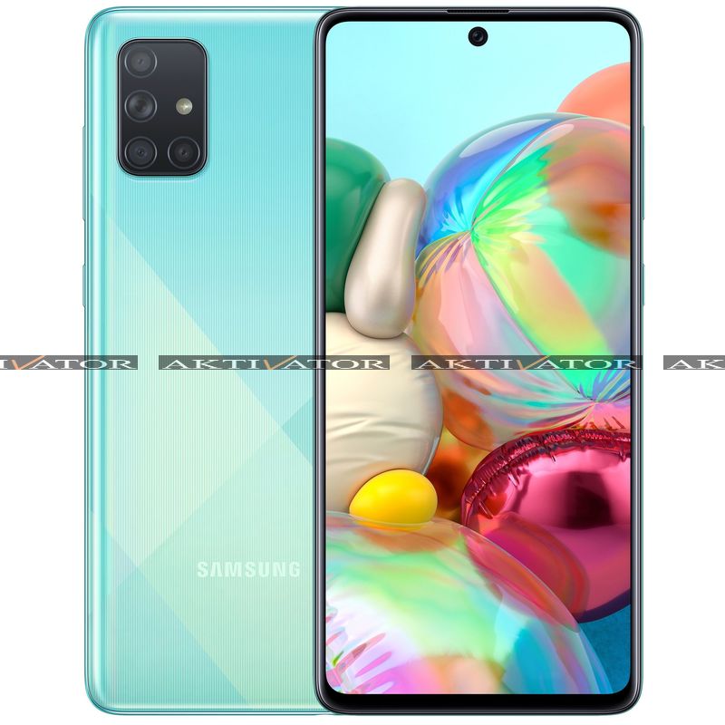 Смартфон Samsung Galaxy A71 128Gb (Blue)