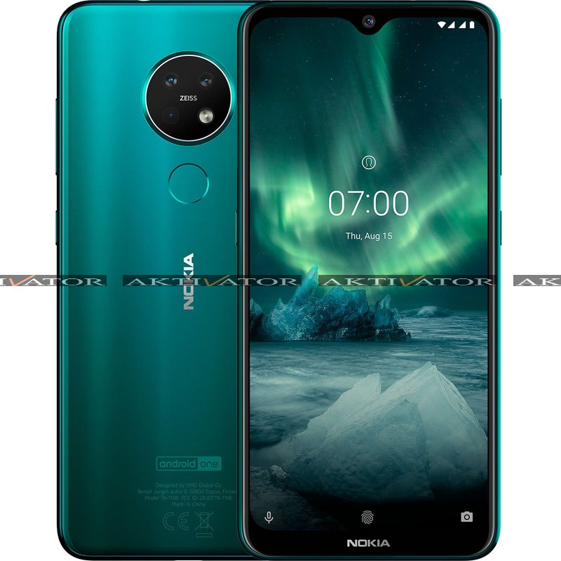 Смартфон Nokia 7.2 DS (TA-1196) 128GB (Green)