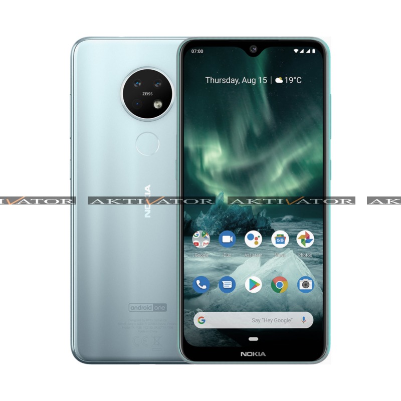 Смартфон Nokia 7.2 DS (TA-1196) 64GB (Ice)
