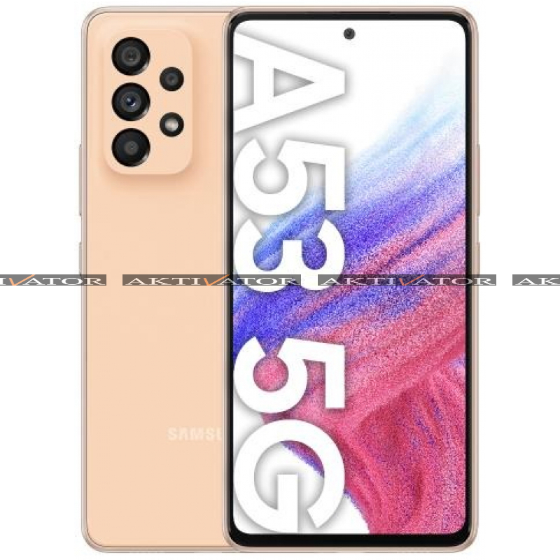 Смартфон Galaxy A53 5G 8/128GB (Peach)