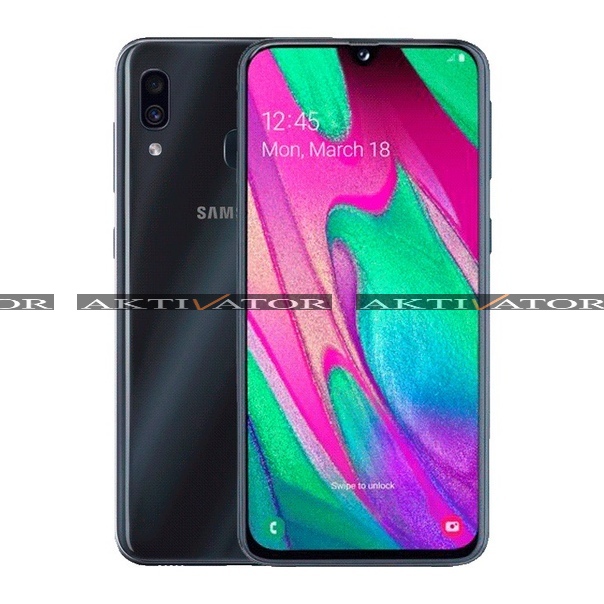 Смартфон Samsung Galaxy A40 64 ГБ Black